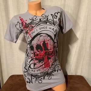 Skull Death Cross tee